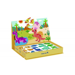 Układanka Magnetyczna Dinozaury Puzzle TOOKY TOY