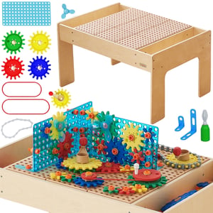 Drewniany Stół Edukacyjny STEM Activity Table Combo + Akcesoria MASTERKIDZ