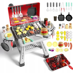 Grill Barbecue Kuchnia Ogrodowa Interaktywna Para LED Zestaw XL 41 el. WOOPIE