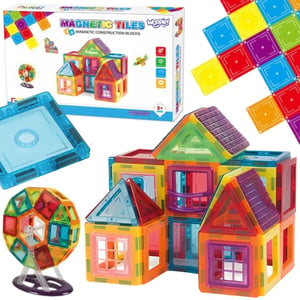 Klocki Magnetyczne 3D Edukacyjne Panele dla Dzieci WOOPIE