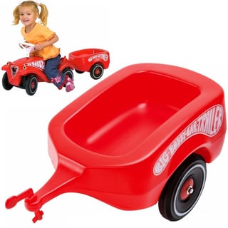 Przyczepka do jeździka Bobby Car czerwona BIG