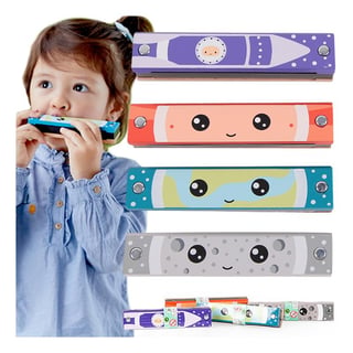 Drewniana Harmonijka Ustna dla Dzieci 1 szt. CLASSIC WORLD