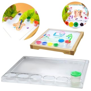 Kwadratowa Taca do Malowania Montessori MASTERKIDZ