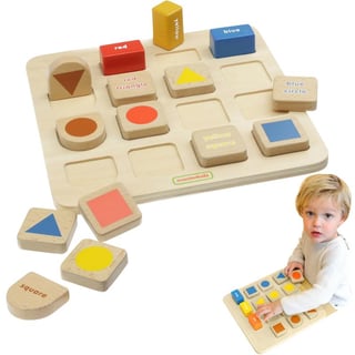 Tablica Edukacyjna Sorter Kształty i Kolory MASTERKIDZ