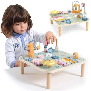 Stół Stolik Edukacyjny Pętla Cymbałki Sensoryka Montessori VIGA PolarB