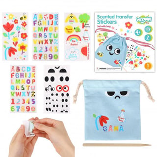 Zestaw Kreatywny Magiczna Torebka + Naklejki do Dekoracji ponad 109 szt. WOOPIE ART&FUN