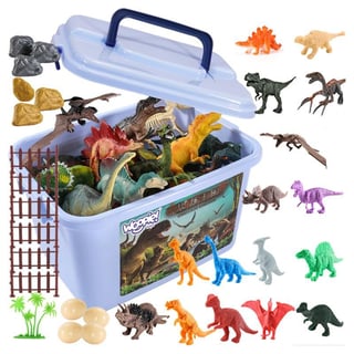 Zestaw Figurki Dinozaury 40 el. WOOPIE