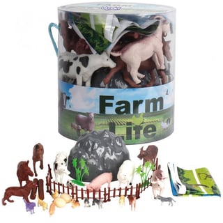 Zestaw Figurki Zwierzęta Farma 34 szt. WOOPIE