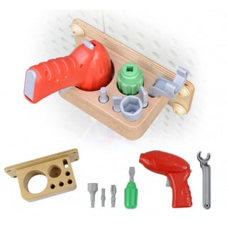 Zestaw Narzędzia Z Wkrętarką 8 Elementów - Tablica Naukowo-Kreatywna STEM MASTERKIDZ