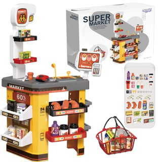 Interaktywny Super Market dla Dzieci + Akcesoria WOOPIE