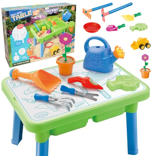 Stolik Wodny 2w1 Piaskownica 13 Akc. WOOPIE
