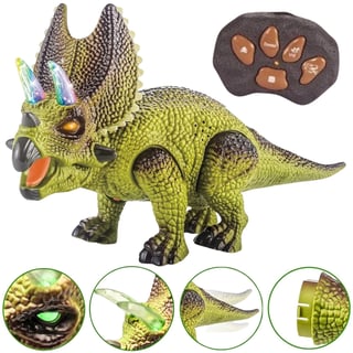Dinozaur Zdalnie Sterowany RC Robot Triceratops WOOPIE