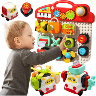 Montessori Tablica Manipulacyjna Kolorowy Panel Aktywności WOOPIE BABY
