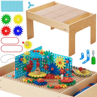 Drewniany Stół Edukacyjny STEM Activity Table Combo + Akcesoria MASTERKIDZ