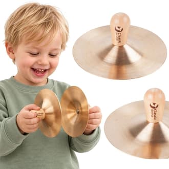 Instrument Muzyczny Talerze (9 cm) dla Dzieci 2 szt. CLASSIC WORLD EDU