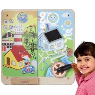 Interaktywna Tablica Edukacyjna Energia Odnawialna i Nieodnawialna MASTERKIDZ
