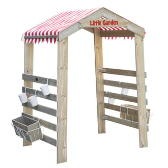 Drewniana Brama Ogrodowa Pergola Kwietnik CLASSIC WORLD EDU