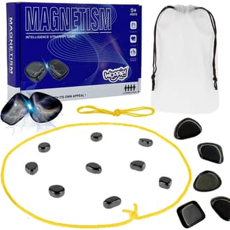 Gra Magnetyczne Kamienie w Sznurku 20 el. WOOPIE