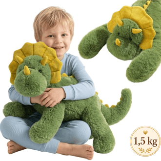 Pluszak Obciążeniowy Dinozaur Ciężkomiś 65 cm 1,5 kg WOOPIE