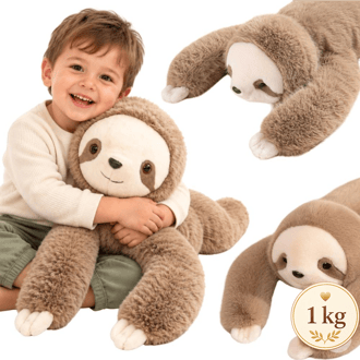Pluszak Obciążeniowy Leniwiec Ciężkomiś 65 cm 1 kg WOOPIE