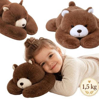 Pluszak Obciążeniowy Miś Niedźwiadek Ciężkomiś 65 cm 1,5 kg WOOPIE
