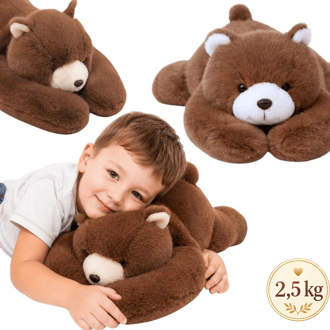Pluszak Obciążeniowy Miś Niedźwiadek Ciężkomiś 65 cm 2,5 kg WOOPIE