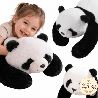 Pluszak Obciążeniowy Panda Ciężkomiś 65 cm 2,5 kg WOOPIE
