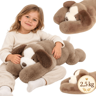 Pluszak Obciążeniowy Piesek Ciężkomiś 65 cm 2,5 kg WOOPIE