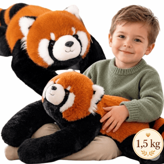 Pluszak Obciążeniowy Ruda Panda Ciężkomiś 65 cm 1,5 kg WOOPIE