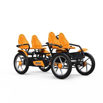 Gokart na pedały 4-osobowy Gran Tour Racer do 225 KG Berg