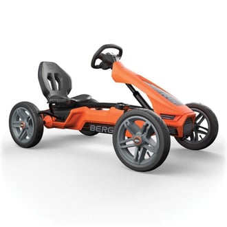 Gokart na Pedały RALLY NRG ORANGE BFR 4-12 lat do 60 kg BERG