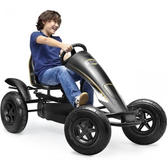 Gokart na Pedały XL Black Edition BFR Pompowane Koła od 5/6 lat do 100 kg BERG