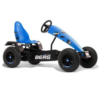 Gokart na Pedały XL B.Super Blue BFR Pompowane koła od 5 lat do 100 kg BERG