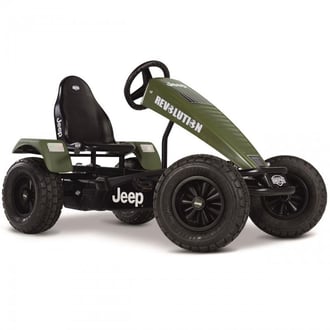 Tereonowy Gokart Na Pedały Jeep Revolution do 100kg BERG