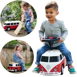 Jeździk Volkswagen Van Samochód Auto dla Dzieci + Dźwięk BIG