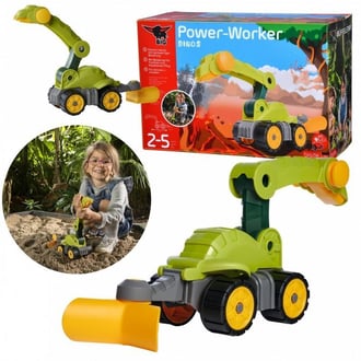 Pług Zraszacz Dinozaur Power Worker Zabawka do Piasku BIG