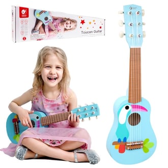 Drewniana Gitara Dla Dzieci Toucan CLASSIC WORLD