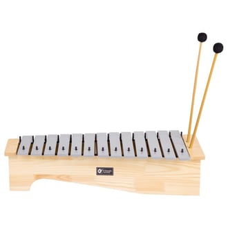 Metalofon Duże Cymbałki C5-A6 58,3 x 24 x 12,8 cm CLASSIC WORLD EDU