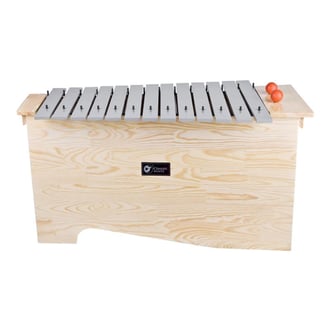 Metalofon Duże Cymbałki C5-A6 85 x 41 x 42 cm CLASSIC WORLD EDU