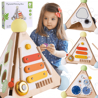 Piramida Aktywności Activity Box 4w1 CLASSIC WORLD