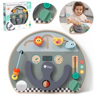 Tablica Manipulacyjna Wielofunkcyjna 6w1 Podróżowanie CLASSIC WORLD