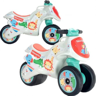 Jeździk Trzykołowy Fisher-Price dla Dzieci Kolorowy INJUSA