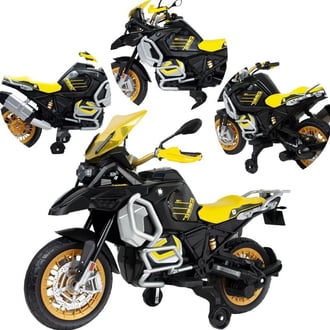 Motor Motocykl Elektryczny BMW R1250 Adventure 40th Anniversary 12V Dodatkowe Kółka INJUSA
