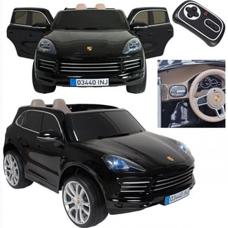 Porsche Cayenne S Samochód Dwuosobowy Na Akumulator 12V R/C MP3 INJUSA