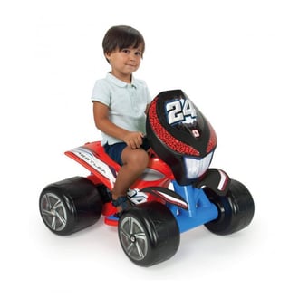 Quad Wrestler 6V Czerwony dla Dzieci do 25kg INJUSA
