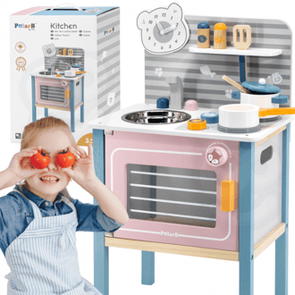 Kuchnia Drewniana dla Dzieci z Akcesoriami VIGA Toys