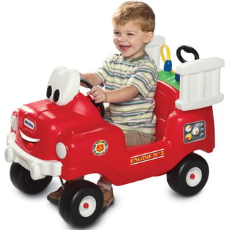 Jeździk Straż Pożarna z Pompką LITTLE TIKES