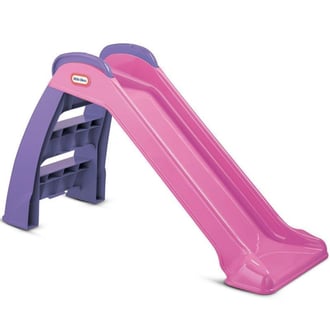 Zjeżdżalnia Ogrodowa First Slide Moja Pierwsza 95 cm Różowa LITTLE TIKES