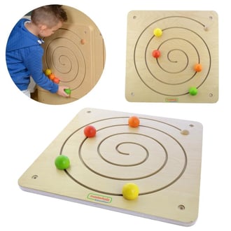 Tablica Przesuwna Spiralny Labirynt Montessori MASTERKIDZ