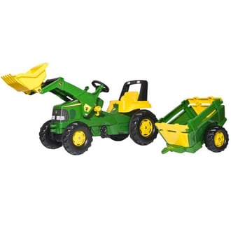 rollyJunior Traktor Na Pedały John Deere ROLLY TOYS